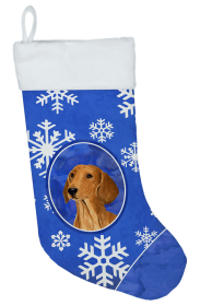 Dachshund #6 Holiday Dog Christmas Stocking