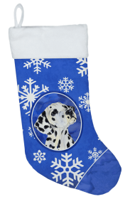 Dalmatian #2 Holiday Dog Christmas Stocking