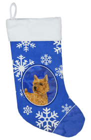 Norwich Terrier #2 Holiday Dog Christmas Stocking