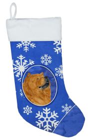 Chow Chow #2 Holiday Dog Christmas Stocking