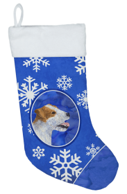 Jack Russell #2 Holiday Dog Christmas Stocking