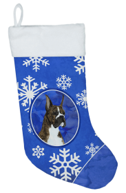 Boxer #2 Holiday Dog Christmas Stocking