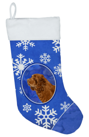 Sussex Spaniel Holiday Dog Christmas Stocking