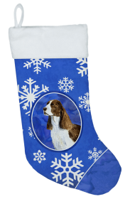 Welsh Springer Spaniel #3 Holiday Dog Christmas Stocking