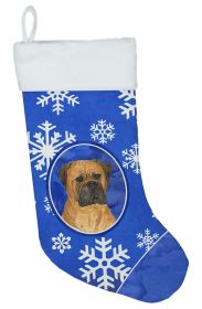 Bullmastiff Holiday Dog Christmas Stocking