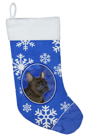 French Bulldog #5 Holiday Dog Christmas Stocking