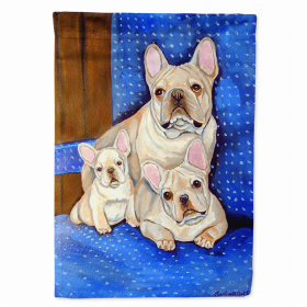 French Bulldog Love Breed Themed Flag Canvas