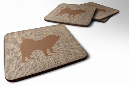 Chow Chow - Brown Foam Coaster