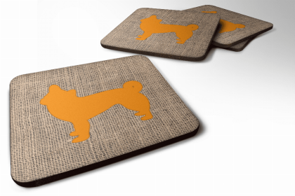 Chihuahua - Orange Foam Coaster