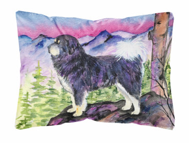 Mastiff 4 Portrait/Landscape Painting Fabric Decorative Pillow