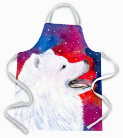 Samoyed 2 Dog Apron