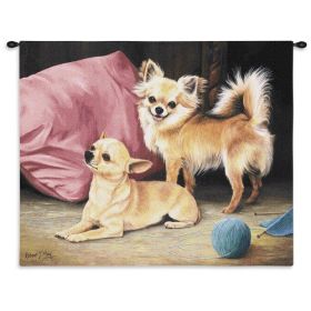 Chihuahua - Woven Tapestry Wall Art Hanging