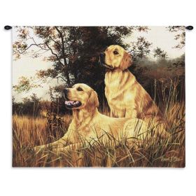 Golden Retriever - Woven Tapestry Wall Art Hanging