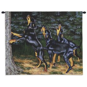 Night Song - Woven Tapestry Wall Art Hanging