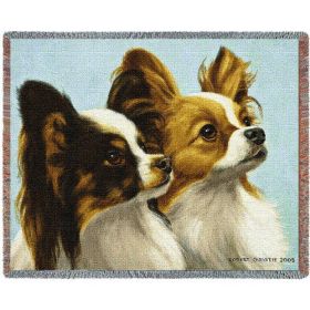 Papillion - Cotton Woven Blanket Throw