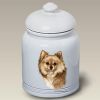 Chihuahua - Longhaired - Fawn - Best of Breed Ceramic Treat Jar