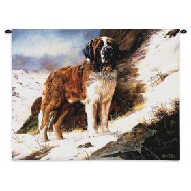 Saint Bernard - Woven Tapestry Wall Art Hanging