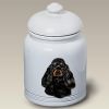 Cocker Spaniel - Black and Tan - Best of Breed Ceramic Treat Jar