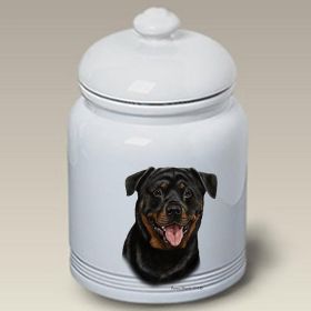 Rottweiler - Best of Breed Ceramic Treat Jar