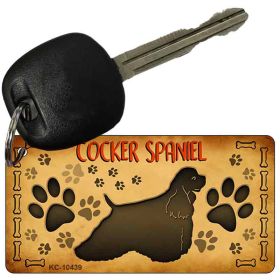 Cocker Spaniel  Novelty Metal Key Chain