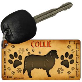 Collie  Novelty Metal Key Chain