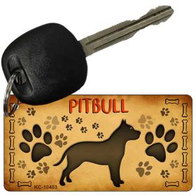 Pitbull Terrier Novelty Metal Key Chain