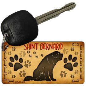 Saint Bernard  Novelty Metal Key Chain