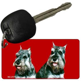 Schnauzer  Key Chain