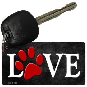 Love Paw  Novelty Key Chain