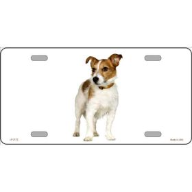 Jack Russell Terrier Metal Breed License Plate