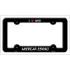 American Eskimo Breed Metal License Plate Frame