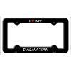 Dalmation Breed Metal License Plate Frame