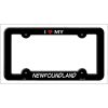 Newfoundland Breed Metal License Plate Frame