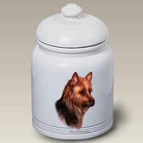 Australian Terrier - Best of Breed Ceramic Treat Jar