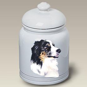 Australian Shepherd - Best of Breed Ceramic Treat Jars