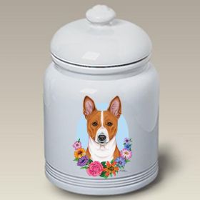 Basenji - Best of Breed TP Ceramic Treat Jar