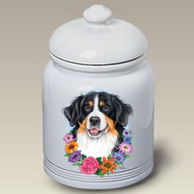 Bernese Mountain Dog - Best of Breed TP Ceramic Treat Jar