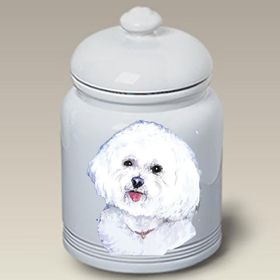 Bichon Frise - Best of Breed Ceramic Treat Jars