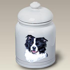 Border Collie - Best of Breed Ceramic Treat Jars