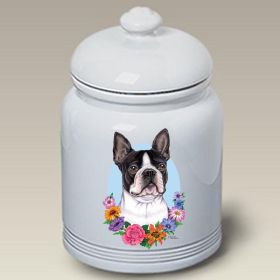 Boston Terrier - Best of Breed TP Ceramic Treat Jar