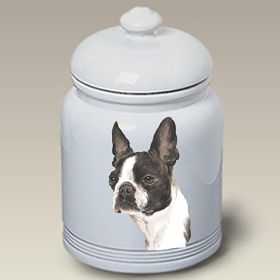 Boston Terrier - Best of Breed Ceramic Treat Jars