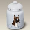 Boxer - Brindle - Cropped - Best of Breed Ceramic Treat Jar