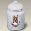 Boxer - Fawn - Cropped - Best of Breed Ceramic Treat Jar