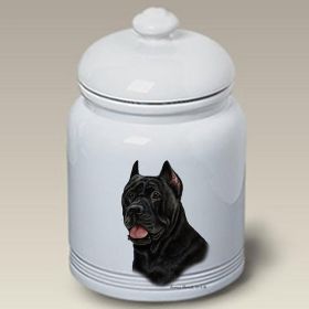 Cane Corso - Black - Best of Breed Ceramic Treat Jar