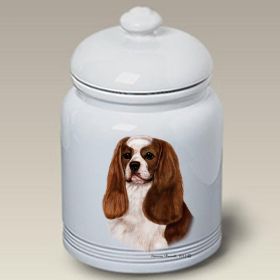 Cavalier King Charles - Blenheim - Best of Breed Ceramic Treat Jar