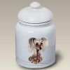 Chinese Crested - Best of Breed Ceramic Treat Jar