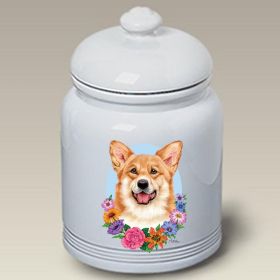 Corgi - Pembroke Tan - Best of Breed TP Ceramic Treat Jar