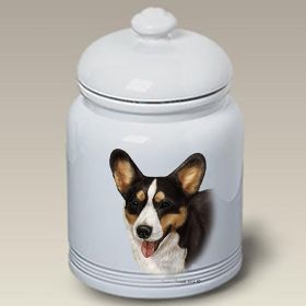 Corgi - Cardigan Tri-Color - Best of Breed Ceramic Treat Jar