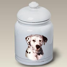 Dalmatian - Liver and White - Best of Breed Ceramic Treat Jar