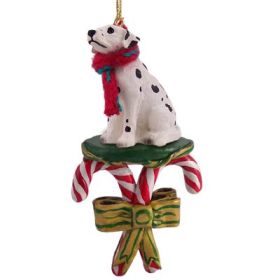 Dalmatian - Candy Cane Ornament